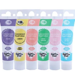 Rainbow Dust RD Kleurstof ProGel Pastel Multipack Set/6* Gel Kleurstoffen