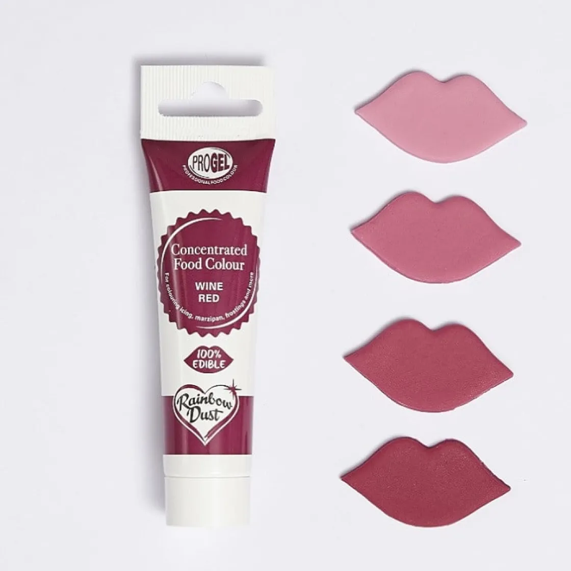 Rainbow Dust RD Kleurstof ProGel Wine Red 25 gram* Gel Kleurstoffen