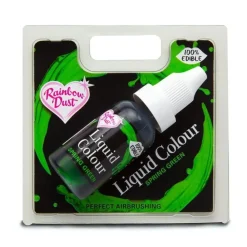 Rainbow Dust RD Liquid Colour Airbrush kleurstof Spring Green 16 ml* Airbrush|Vloeibare Kleurstoffen