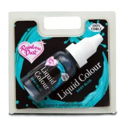 Rainbow Dust RD Liquid Colour Airbrush kleurstof Baby Blue 16 ml* Airbrush|Vloeibare Kleurstoffen