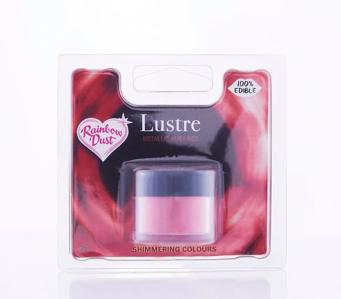 Rainbow Dust RD Lustre Kleurpoeder Ruby Red 3 gram* Poeder Kleurstoffen