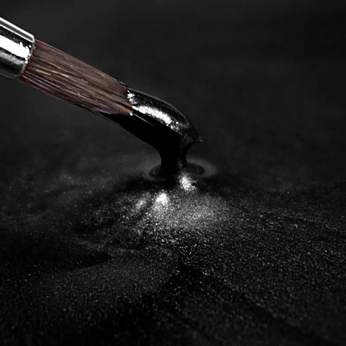 Rainbow Dust RD Metallic Food Paint Black 25ml* Foodpaint