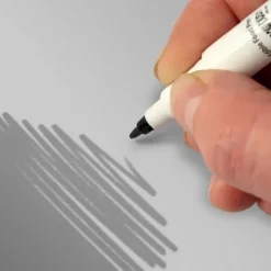 Rainbow Dust RD Stift eetbare inkt dubbelzijdig Zilvergrijs* Eetbaar Schrijven