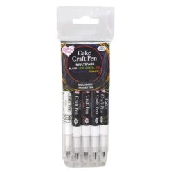 Rainbow Dust RD Stiften eetbare inkt dubbelzijdig Set/5* Eetbaar Schrijven