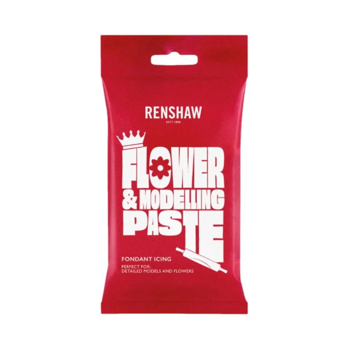Renshaw Flower & Modelling paste White 250gr.* Modelleerfondant