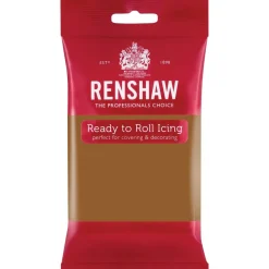 Renshaw Rolfondant Bruin 250g* Rolfondant