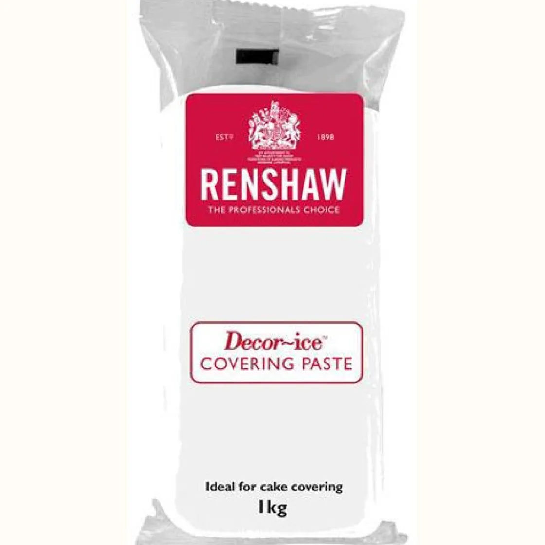 Renshaw Rolfondant Covering Paste 1kg Wit* Rolfondant