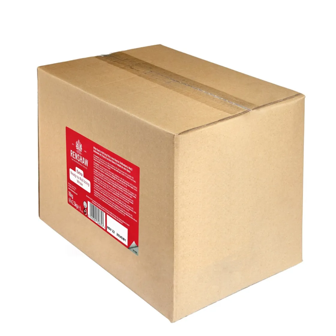 Renshaw Rolfondant Extra 10kg Wit* Rolfondant