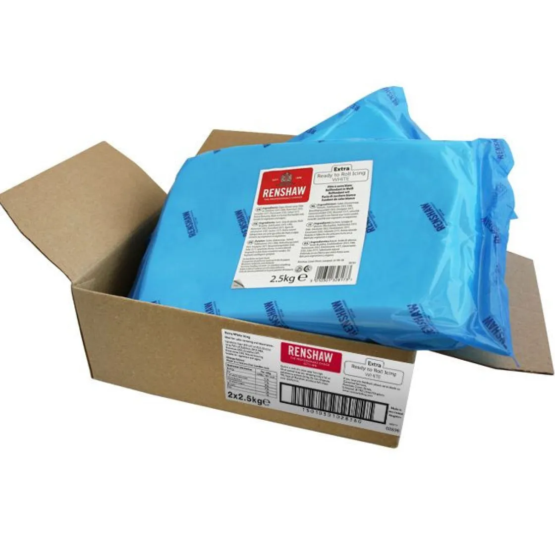 Renshaw Rolfondant Extra 5kg Wit* Rolfondant
