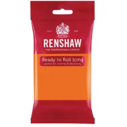 Renshaw Rolfondant Oranje 250g* Rolfondant