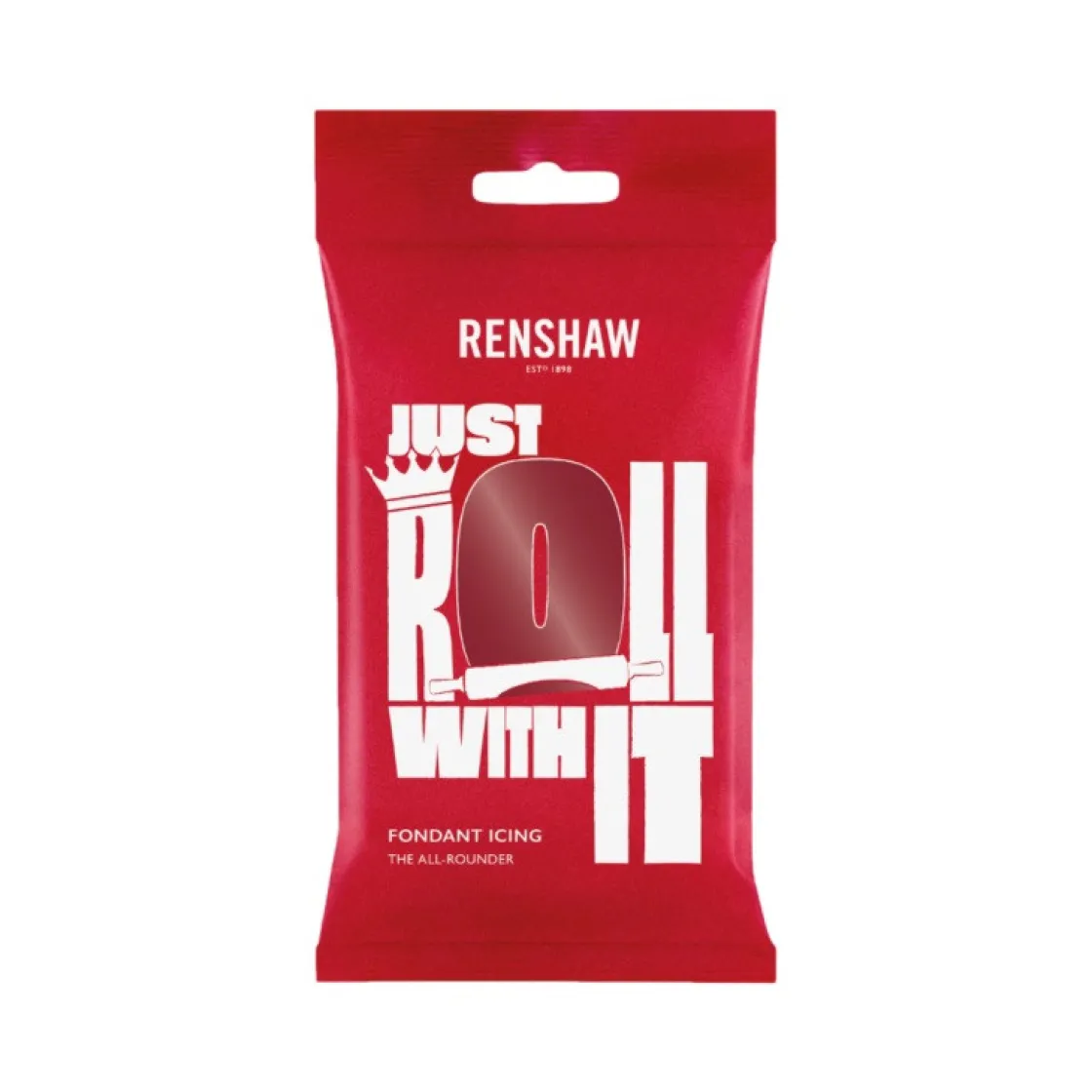 Renshaw Rolfondant Robijn Rood 250g* Rolfondant