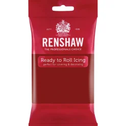 Renshaw Rolfondant Robijn Rood 250g* Rolfondant