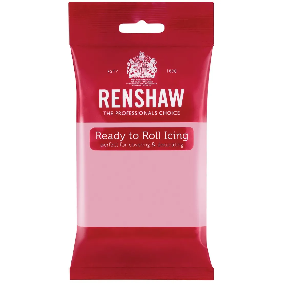 Renshaw Rolfondant Roze 250g* Rolfondant
