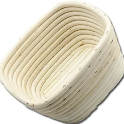 Overig Rijsmandje Riet Vierkant 21x21cm (650 tot 800 gram deeg)* Rijsmandjes