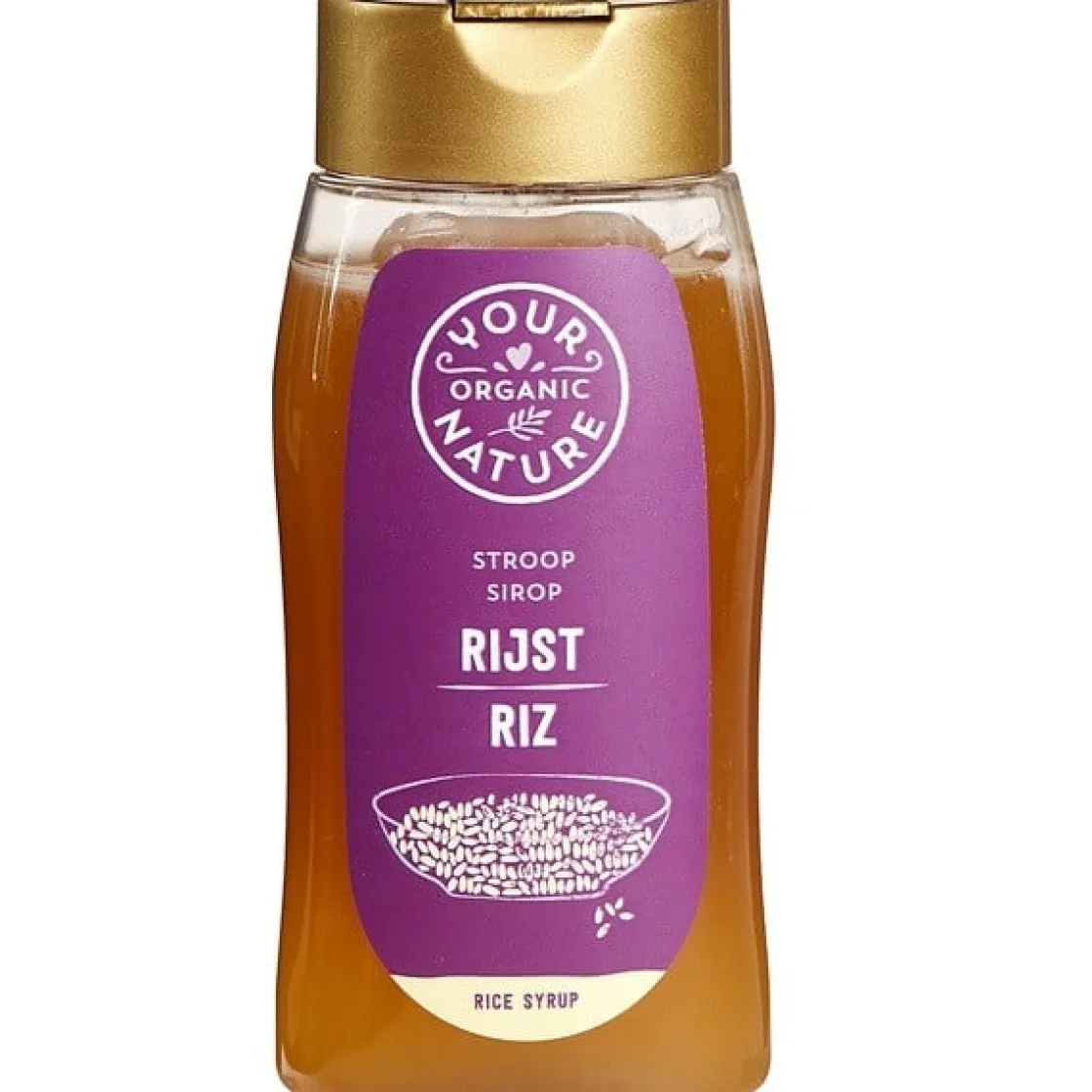 Your Organic Nature Rijststroop Biologisch 350g* Suiker En Zout|Smaakstoffen