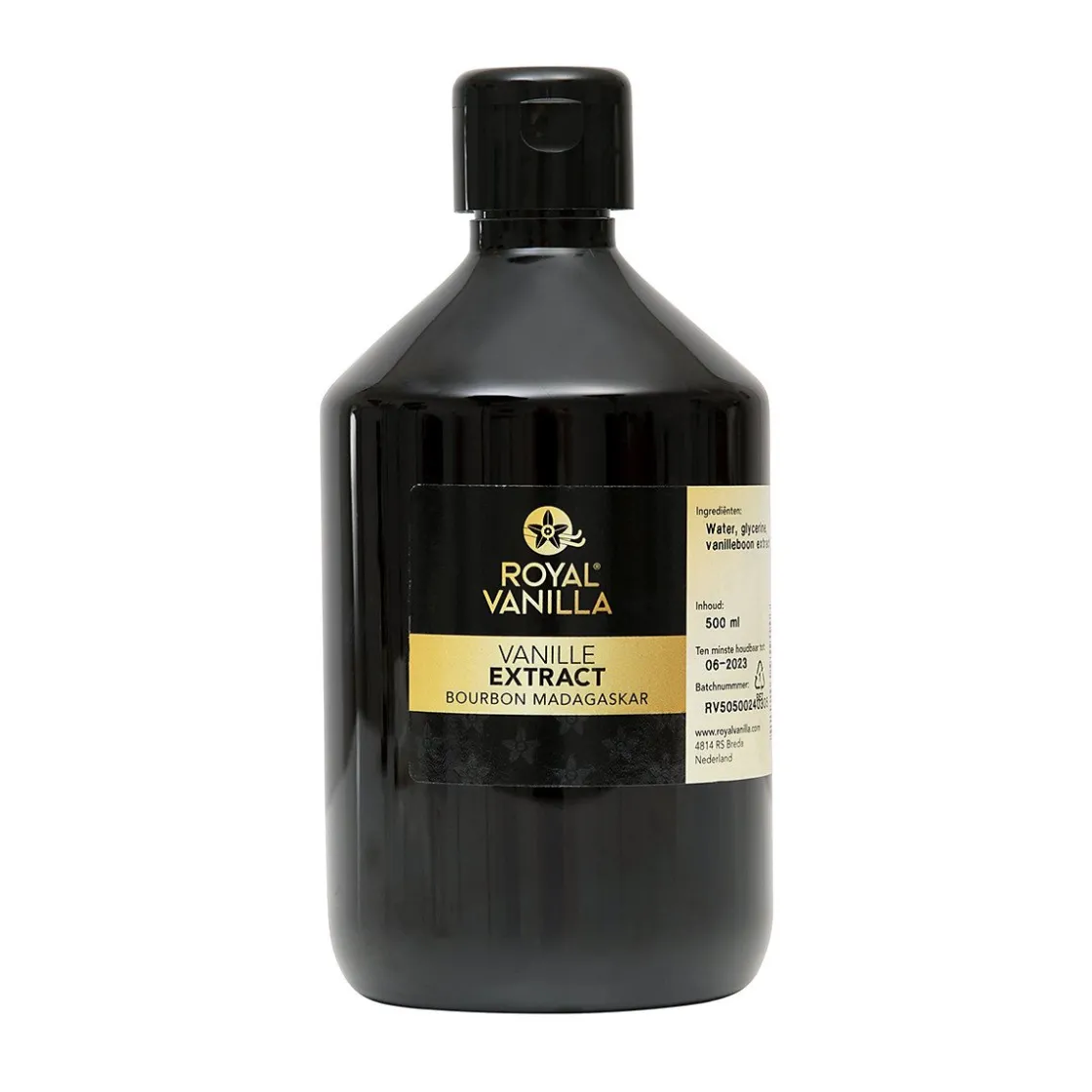 Royal Vanilla Royal Vanille Extract Bourbon (zonder alcohol) 500ml* Smaakstoffen