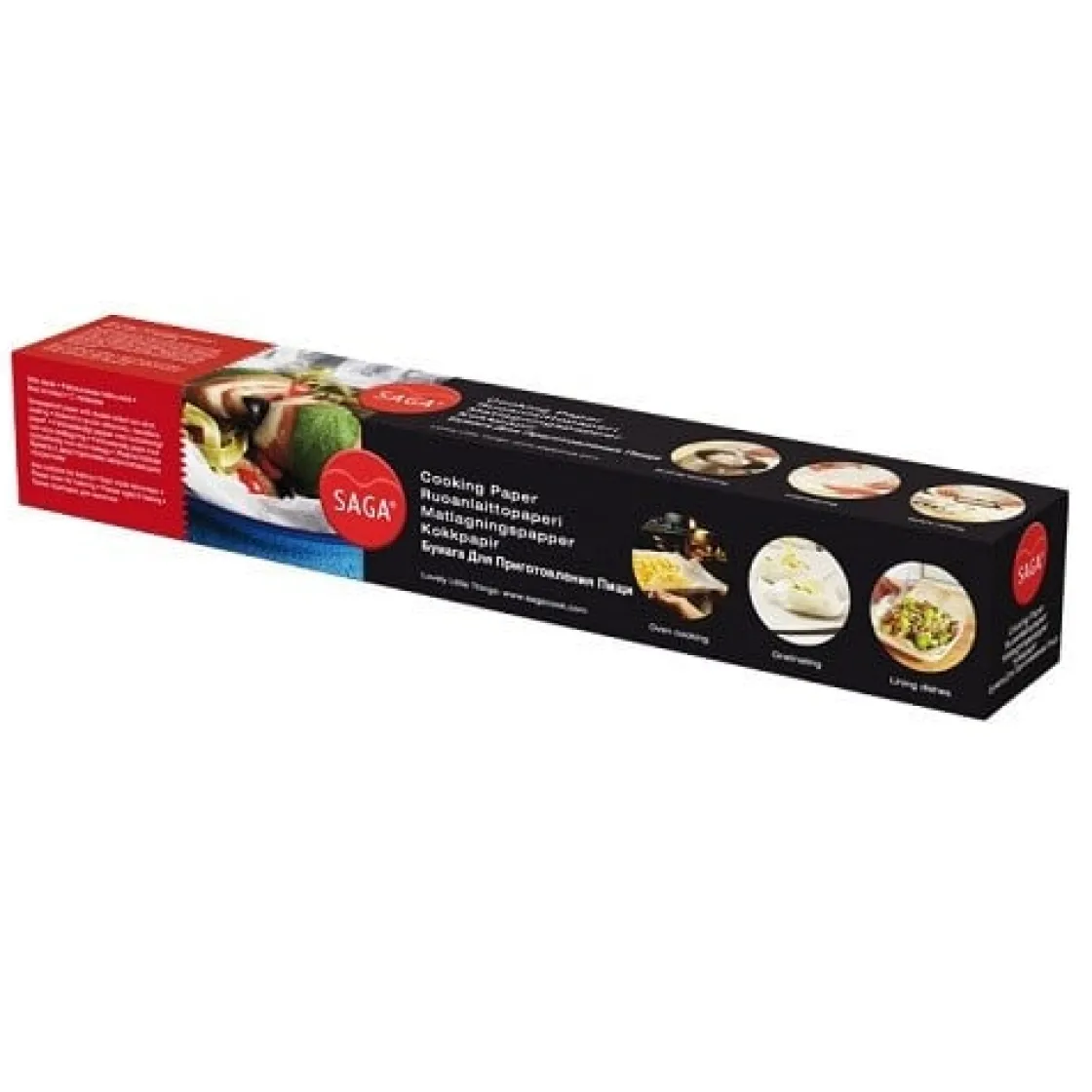 Saga Kook- Bakpapier op Rol 39cm x 50m* Bakhulpmiddelen