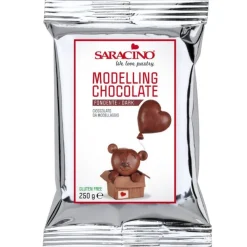 Saracino Modelleer Chocolade Puur 250g* Chocolade