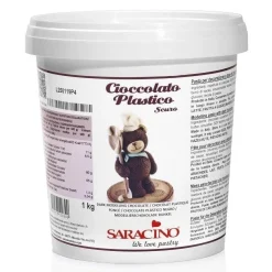 Saracino Modelleer Chocolade Puur 1kg* Chocolade