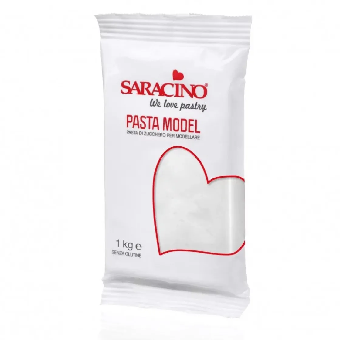 Saracino Modelling Paste Wit 1kg* Modelleerfondant