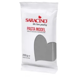 Saracino Modelling Paste Grijs 250g* Modelleerfondant