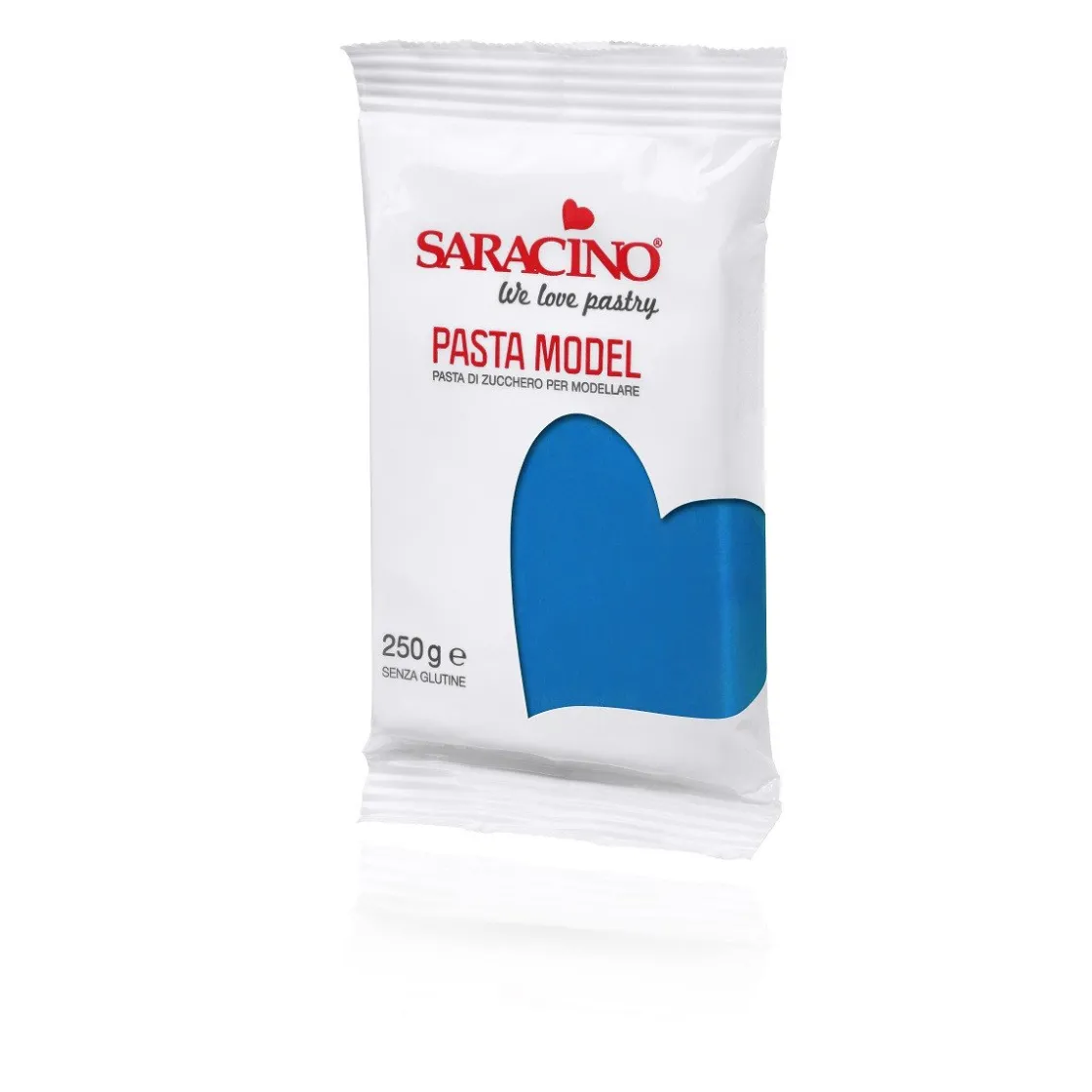 Saracino Modelling Paste Azuur Blauw 250g* Modelleerfondant