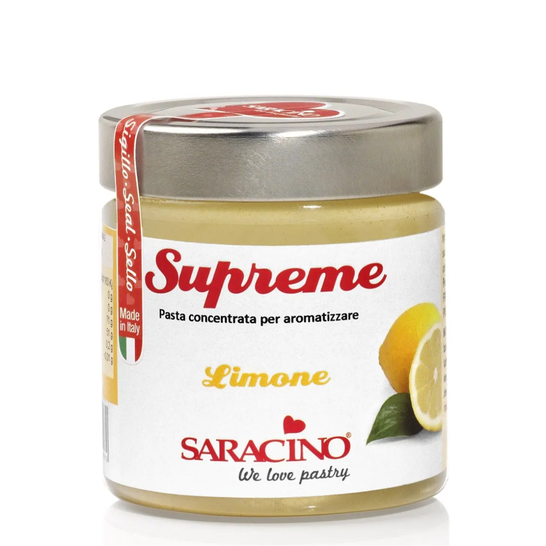 Saracino Smaakpasta Citroen 200g* Smaakpasta|Smaakstoffen