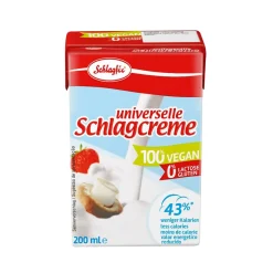 Schlagfix Plantaardige Slagroom Ongezoet 200ml* Slagroom En Melkpoeders|Botercrème En Icing Poeders