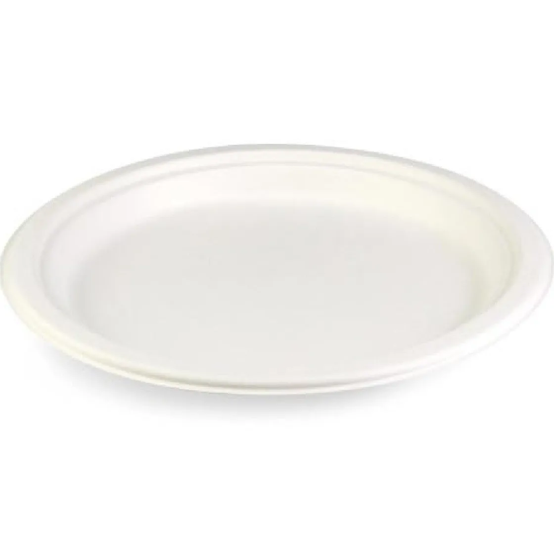 Overig Senza Suikerriet Bord Rond Ø22,5x2cm 40st.* Taartkartons En Randen