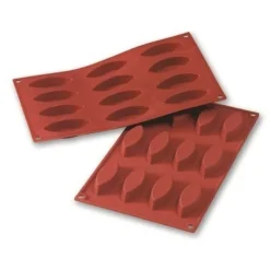 Martellato Siliconen Bakvorm Boot Klein 72x30x15mm (12)* Ijs En Dessert Vormen|Bakvormen Siliconen