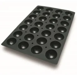 Silikomart Siliconen Bakvorm Halve Sferen Ø70h35mm (28) - 60x40cm* Ijs En Dessert Vormen|Bakvormen Siliconen