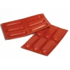 Silikomart Siliconen Bakvorm Lange vingers 130x50x18,5mm (6)* Ijs En Dessert Vormen|Bakvormen Siliconen