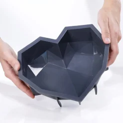 Dinara Kasko Siliconen Vorm Heart 22,5x23x6,5cm* Bakvormen Siliconen|Ijs En Dessert Vormen