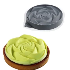 Dinara Kasko Siliconen Vorm Tart Diamond Ø14x2,5cm* Ijs En Dessert Vormen|Bakvormen Siliconen