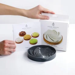 Dinara Kasko Siliconen Vorm Tart Spiral Ø14x2,5cm* Ijs En Dessert Vormen|Bakvormen Siliconen