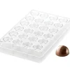 Silikomart Bonbonvorm Semisfera Ø31x16mm (24x)* Bonbonvormen