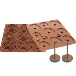 Silikomart Chocolade Vormset Ei Ø305x15(h)mm*** Vormsets