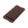 Silikomart Chocolademal Reep 15,5x7,7x0,9cm* Tabletten En Repen Vormen