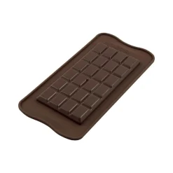 Silikomart Chocolademal Reep 15,5x7,7x0,9cm* Tabletten En Repen Vormen