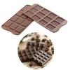 Silikomart Chocolademal Tabletjes (12x) 3,8x2,8 cm* Tabletten En Repen Vormen