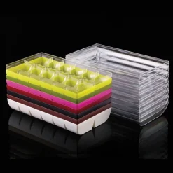 Silikomart Doosje voor 12 Macarons Fuchsia* Bonbon Doosjes|Cupcake Doosjes