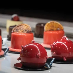 Silikomart Gebakschoteltje Rond Zwart Ø8,6cm 100st.* Taartkartons En Randen