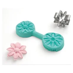 Silikomart Mold en Steker Bloem #3 - Ø32mm (Veiner)* Bloem En Blad Stekers