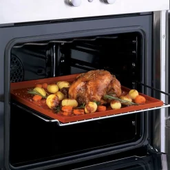 Silikomart Siliconen Bakmat met Rand 42,2x35,2x0,8cm* Bakhulpmiddelen|Bakvormen Siliconen