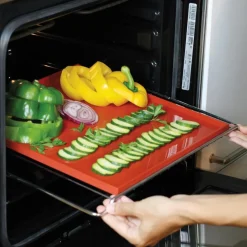 Silikomart Siliconen Bakmat met Rand 42,2x35,2x0,8cm* Bakhulpmiddelen|Bakvormen Siliconen