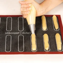 Silikomart Siliconen Bakmat Air Eclair/Soezen 58,3x38,4cm* Bakhulpmiddelen