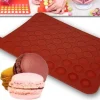 Silikomart Siliconen Bakmat Macarons 30x40cm / 48 macarons* Bakhulpmiddelen