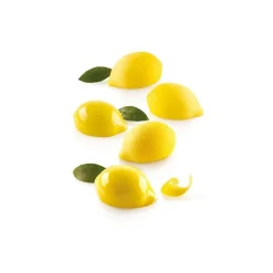 Silikomart Siliconen Bakvorm Limoen (15x) 5,5cm +cutter* Ijs En Dessert Vormen|Bakvormen Siliconen