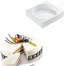 Silikomart Siliconen Bakvorm Rond Ø18cm* Bakvormen Siliconen|Ijs En Dessert Vormen