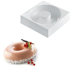 Silikomart Siliconen Bakvorm Savarin Ø18cm* Bakvormen Siliconen|Ijs En Dessert Vormen